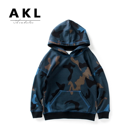 Áo khoác hoodie in họa tiết phong cách Hàn Quốc dành cho bé trai