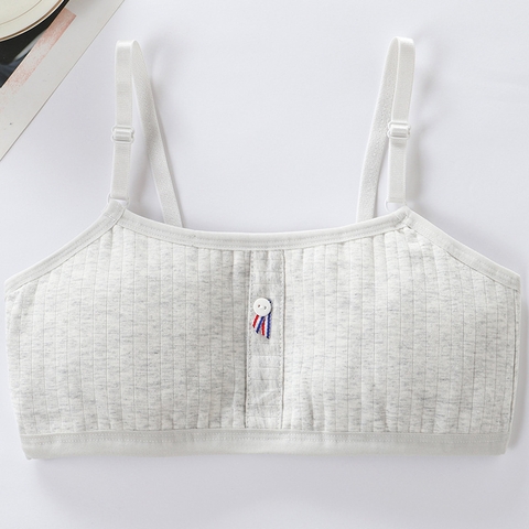 Áo lót hai dây có thể điều chỉnh vải cotton dành cho bé gái