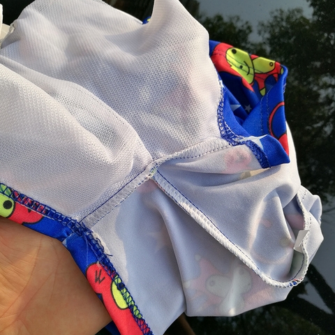 Quần bơi boxer HURUN in hoạt hình dành cho bé trai