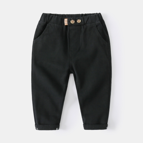 Quần kaki cotton thoải mái phong cách Hàn Quốc cho bé trai