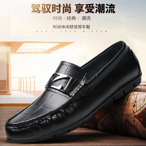 Giày lười nam chất da siêu mềm thoải mái