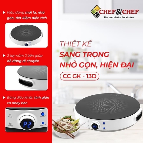 Bếp từ CHEF-CHEF CC-GK13D