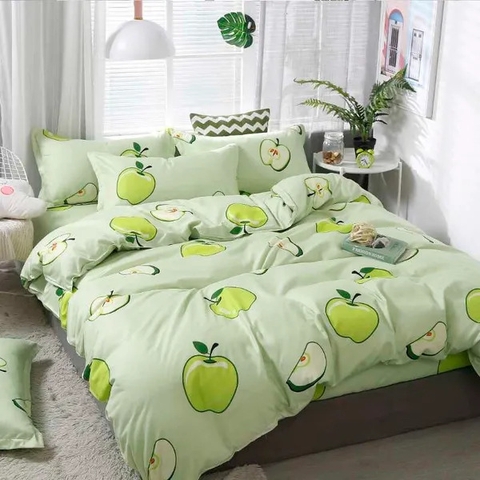 Bộ chăn drap gối cotton Korea NS270