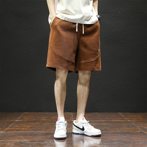 Quần short dáng thể thao dây rút dành cho nam