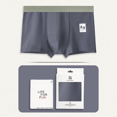 Quần lót boxer nam chất cotton co giãn thoáng khí
