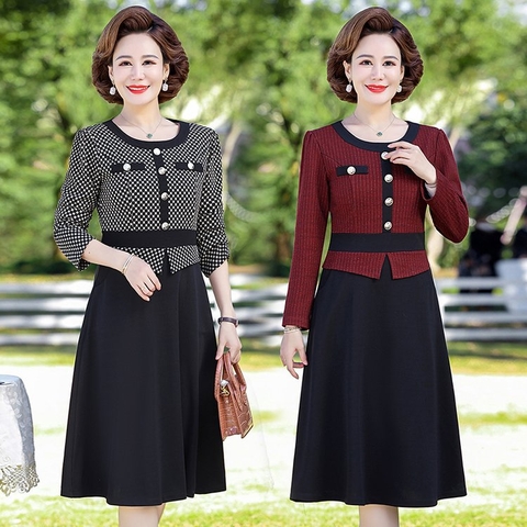 Đầm một mảnh thiết kế thanh lịch tao nhã kiểu dáng phương Tây