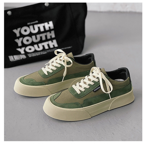 Giày sneaker nam kiểu ulzzang phong cách Hàn Quốc