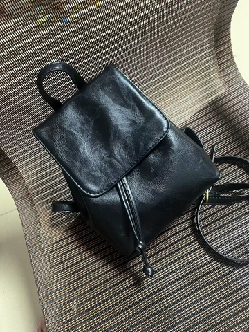Balo đeo vai nhỏ, phong cách cổ điển, thiết kế đơn giản dành cho nữ