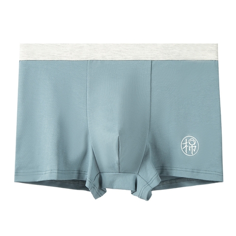 Quần lót boxer cotton nguyên chất co giãn dành cho nam
