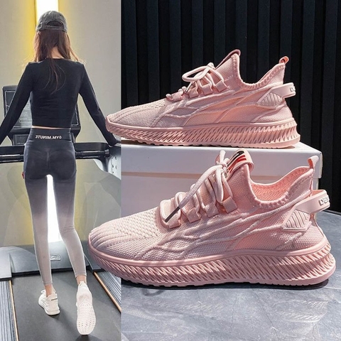 Giày thể thao tập gym nữ mới phiên bản Hàn Quốc phong cách thời trang giản dị
