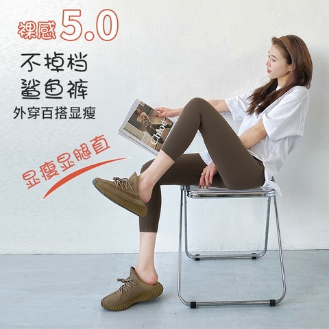 Quần legging nữ dài bảy tấc ôm dáng, phong cách Hàn Quốc dành cho các môn thể thao