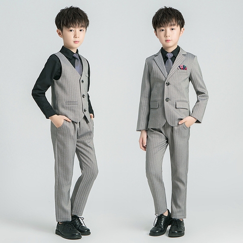 Phiên bản Hàn Quốc của bộ vest bé trai phù hợp với mùa thu và mùa đông cho  trẻ em váy trẻ em đẹp | Tàu Tốc Hành | Giá Sỉ Lẻ