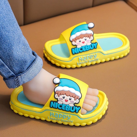 Dép UNMUN hoạt hình dễ thương tránh trơn trượt cho bé gái và bé trai