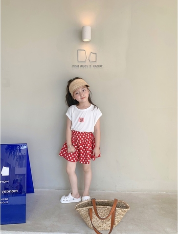 Quần short bé gái kiểu dáng mỏng phong cách Hàn Quốc dành cho bé gái