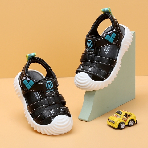 Giày sandal kiểu dáng thời trang chống trơn trượt dành cho bé trai