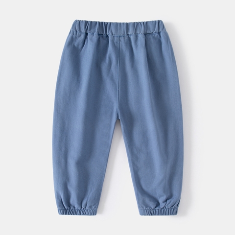 Quần kaki cotton thoải mái thấm hút mồ hôi cho bé trai