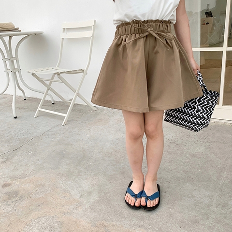 Quần short giả váy phong cách Hàn Quốc dành cho bé gái