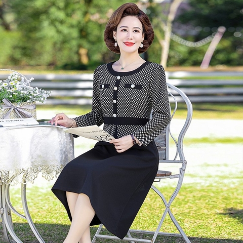 Đầm một mảnh thiết kế thanh lịch tao nhã kiểu dáng phương Tây