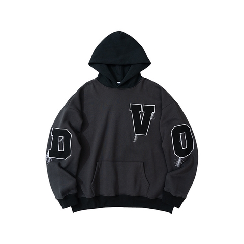 Áo hoodie OVDY unisex thêu chữ mới lạ thời trang thương hiệu cao cấp
