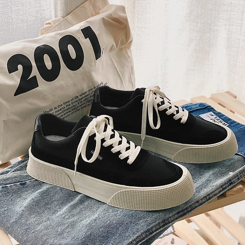 Giày sneaker nam kiểu ulzzang phong cách Hàn Quốc