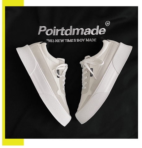 Giày sneaker nam kiểu ulzzang phong cách Hàn Quốc