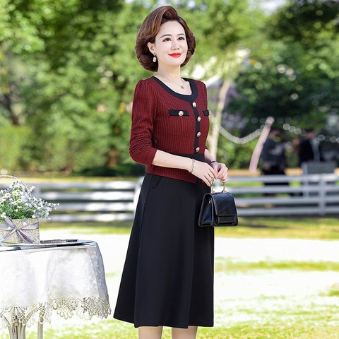 Đầm một mảnh thiết kế thanh lịch tao nhã kiểu dáng phương Tây