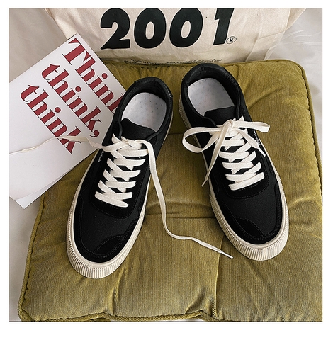 Giày sneaker nam kiểu ulzzang phong cách Hàn Quốc
