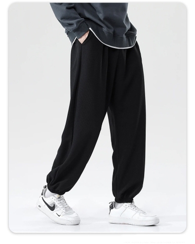 Quần thể thao unisex waffle cá tính phù hợp cho cả nam và nữ