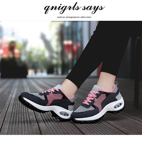Giày chạy bộ thời trang phối màu mẫu mới