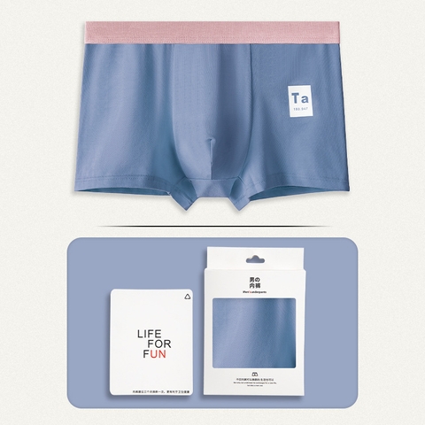 Quần lót boxer nam chất cotton co giãn thoáng khí