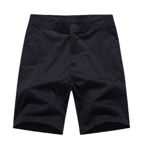 Quần short kaki nam trơn đơn giản dáng âu hợp thời trang