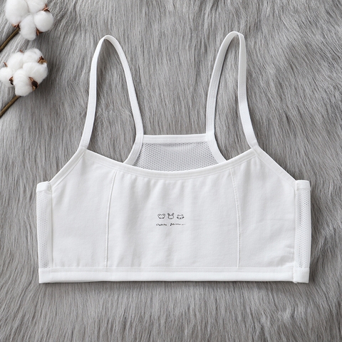 Áo lót hai dây kiểu dáng mỏng thoáng khí dành cho bé gái