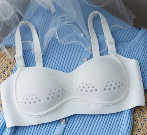 Bộ đồ lót mỏng nâng ngực không gọng thép, thoáng khí dành cho nữ
