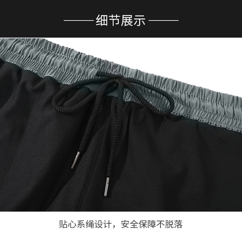 Quần bơi, quần tập gym, chạy bộ hai lớp thoáng khí dành cho nam