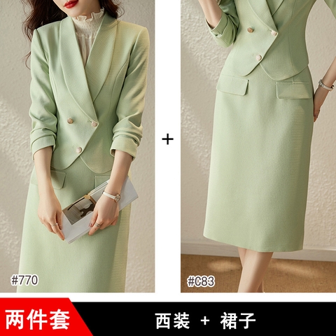 Bộ Vest Nữ Chân Váy Xếp Ly Siêu Xinh, Áo Vest Nữ Phong Cách Hàn Quốc Trẻ  Trung Năng Động Hàng Cao Cấp - khuyến mãi giá rẻ chỉ: 550.000 đ |