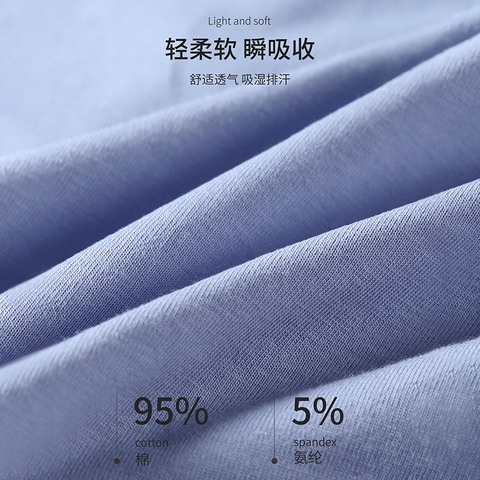 Quần lót boxer nam đơn giản cotton mềm mại siêu co giãn