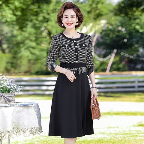 Đầm một mảnh thiết kế thanh lịch tao nhã kiểu dáng phương Tây