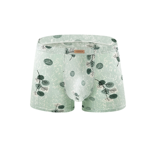Quần lót boxer nam in hình chất cotton lạnh mềm mại siêu bền
