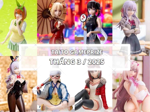 [SEGA] LỊCH PHÁT HÀNH MÔ HÌNH GAMEPRIZE THÁNG 3/2025