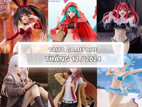 [TAITO] LỊCH PHÁT HÀNH MÔ HÌNH TAITO THÁNG 12/2024