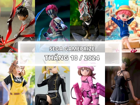 [SEGA] LỊCH PHÁT HÀNH MÔ HÌNH GAMEPRIZE THÁNG 10/2024