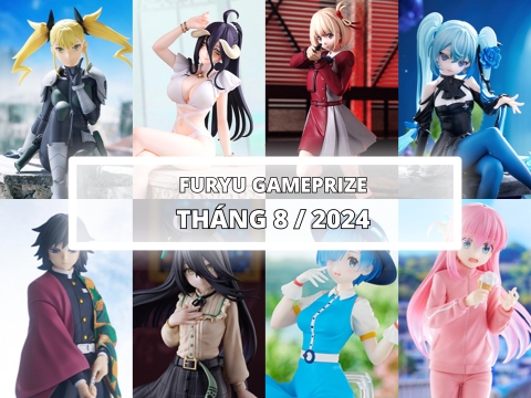 [FURYU] LỊCH PHÁT HÀNH MÔ HÌNH GAMEPRIZE THÁNG 8/2024