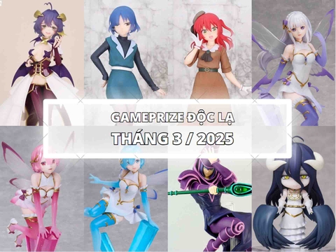 [elCOCO/SYSTEM SERVICE/KONAMI] LỊCH PHÁT HÀNH MÔ HÌNH GAMEPRIZE THÁNG 3/2025