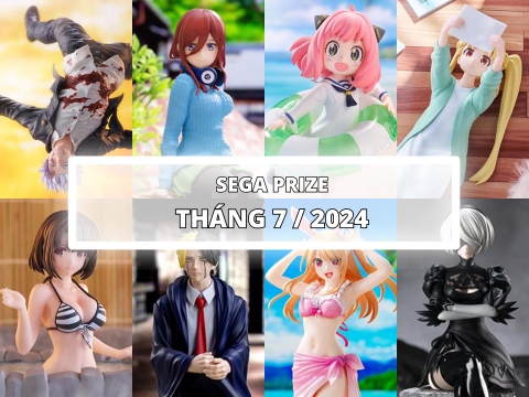 [SEGA] LỊCH PHÁT HÀNH MÔ HÌNH GAMEPRIZE THÁNG 7/2024