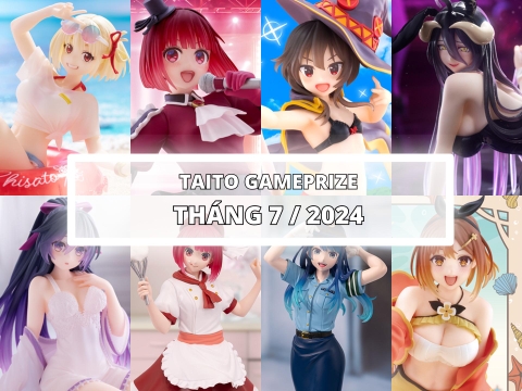 [TAITO] LỊCH PHÁT HÀNH MÔ HÌNH TAITO THÁNG 7/2024