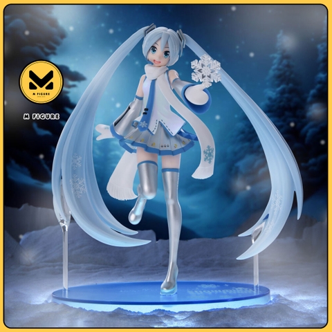 MÔ HÌNH Hatsune Miku - Vocaloi - Luminasta - Snow Miku Skytown Ver. (SEGA) FIGURE CHÍNH HÃNG