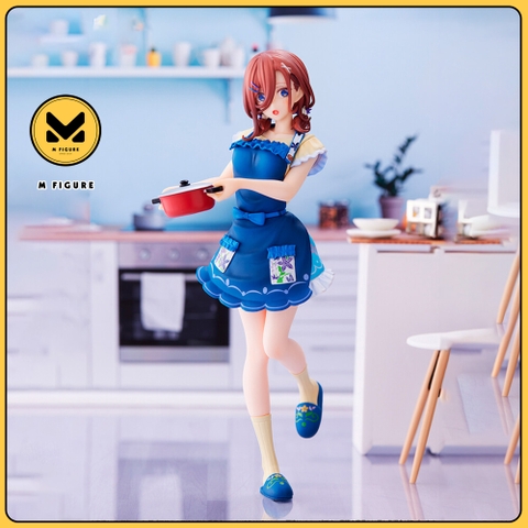MÔ HÌNH Nakano Miku - Nhà Có 5 Nàng Dâu - Ichiban Kuji (C Prize) - Flower Apron (Bandai) FIGURE CHÍNH HÃNG