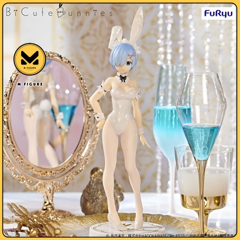 MÔ HÌNH Rem - Re:Zero - BiCute Bunnies - White Pearl Color Ver. (FuRyu) FIGURE CHÍNH HÃNG