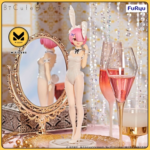 MÔ HÌNH Ram - Re:Zero - BiCute Bunnies - White Pearl Color Ver. (FuRyu) FIGURE CHÍNH HÃNG