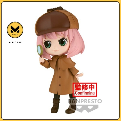 MÔ HÌNH Anya Forger - Spy × Family - Q Posket - Shirabemono, B (Bandai) FIGURE CHÍNH HÃNG